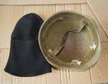 Каска шлем - цвет олива с звездой СССР + балоклава, фото №6