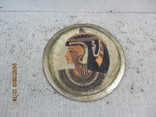 Тарелка на стену латунь (69гр.), фото №5