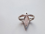 Советское кольцо серебро 916 проба. Размер 17.5, фото №4