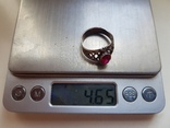 Советское кольцо 875 проба. Размер 19, фото №7