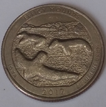 США ¼ долара, 2017 Національна пам'ятка Еффіджі-Маундз, фото №2