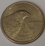 США ¼ долара, 2007 Квотер штату Айдахо, фото №2