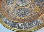 Старинная Большая Настенная Тарелка ( Морская тематика ) диаметр 45 см., фото №3