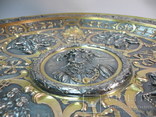 Старинная Большая Настенная Тарелка ( Морская тематика ) диаметр 45 см., фото №4