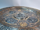 Старинная Большая Настенная Тарелка ( Морская тематика ) диаметр 45 см., фото №11