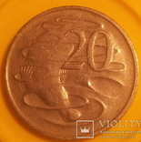 Австралія 20 центів, 1967, фото №3