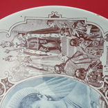 Памятная тарелка русская императрица Александра Фёдоровна (жена Николая II), Россия, фото №7