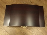 Деревянная коробка для столовых приборов на 12 персон, фото №4