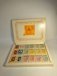 Спички, сувенирный набор с месяцами года, 1988 год., фото №2