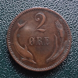 2 эре 1889 Дания (,10.1.30)~, фото №2