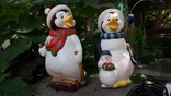 *Семья пингвинов*.Статуэтки-игрушки с подсветкой,Quelle Германия., фото №2