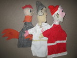 Старинные перчаточные куклы кукольный театр 13шт опилки СССР, фото №8