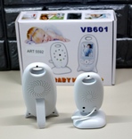 Видеоняня радионяня Baby Monitor VB601 ночное видение, двухсторонняя связь, фото №4