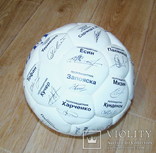 Мяч Металіст 75 років с принт-автографами членов команды, фото №5