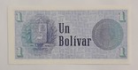 Венесуэла 1 боливар 1989 год unc, фото №3