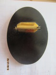 Брошь Палех СССР 1981 год лаковая миниатюра, фото №4