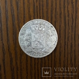 Бельгія 5 франків, 1873р. Срібло. 900, фото №3