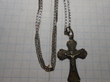Цепочка с крестиком Серебро 925 Вес - 4,09 грамм, фото №4