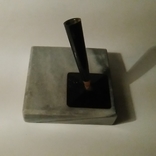 Мраморная подставка на стол для ручки, фото №3