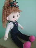 Мягкая большая кукла, длина 52 см, сост.нового, фото №3