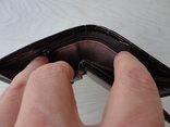 Женский кожаный кошелек HASSION (коричневый), фото №8