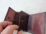Женский кожаный кошелек HASSION (коричневый), фото №9