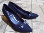 Туфли женские классика. под замшу. стелька 25 см., фото №8