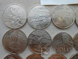 Украина Годовой набор 2014 г. 27 монет медноникель, фото №3