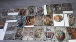 Набор открыток  Микеланджело живопись 23шт 1975г., фото №2