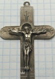 Крест большой, серебро., фото №2