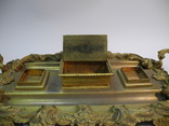 Старинный Письменный прибор ( Бронза , серебро , Европа ), фото №6