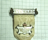 Масонский знак STEWARD. Серебро. RMIG 1932 г., фото №5