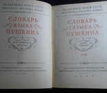 Словарь языка А.С.Пушкина полное собрание из 4-х томов + приложение к словарю, фото №7