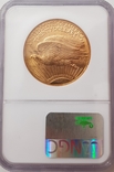 20 долларов 1911 года D  MS 62, фото №3
