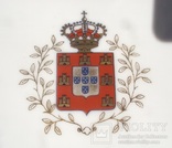 Чайница с дворянским гербом, поставщик Королевского двора., фото №4