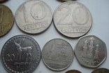 Монеты иностранные- 33 шт.+ 1 жетон, фото №6