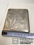 Портсигар серебро (84), 1902год, фото №6