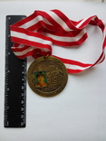 Австрийская олимпийская медаль зимней олимпиаді в Лейк-Плессиде 1980 год, фото №2