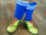 Adidas футбольные копки + щитки+гетры, photo number 10