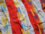 Шелковый шарф "колоски", 100% шелк., фото №5