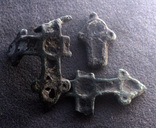 Фрагменты крестов Киевского типа 3 шт. Лот 4774, фото №3