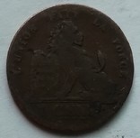 Бельгия 1 сантим, 1846 г., фото №2