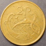 2 пенси Ірландія 1988 бронза, фото №2