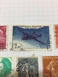 Франция. Авиапочта и другие старые марки. Гашение, фото №5