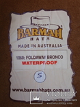  Австралийская шляпа из промасленной гнущейся замши Barmahhats, фото №9