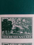 Терезієнштадт,1943рік,табірна пошта,квартблок,новодрук, фото №4