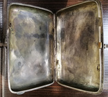 Старинный серебряный портсигар, фото №4