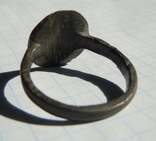 Перстень с цветком на щитке, фото №7