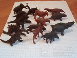 Динозавры и другие животные 16 штук, фото №2