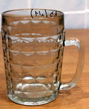 Пивной бокал  №1  (пивная кружка) САЗ. 1983 год. 0,5 литра."Жамчики", фото №4
